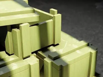 Military Box 3D print model
