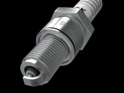 Spark Plug Motocycle 3D model