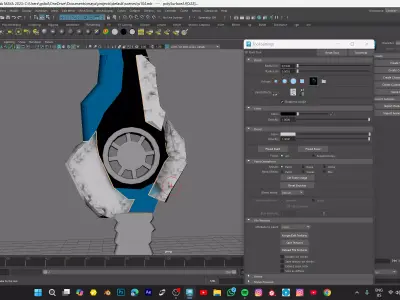 dragger 3d model Low-poly 3D model