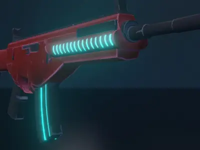 ARX 160 Weapon Low-poly 3D model