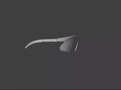 SwissEye Raptor ballistic glasses  3D model
