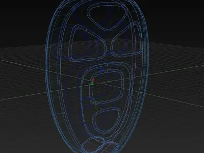 Keyform Visualization 3D model
