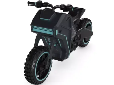 Adventure Motorcycle 3D model order