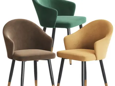 Natuo Dining Chairs 3D model