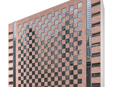 Brigade building 06 3D model