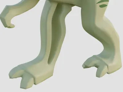LEGO Small Dinofig 3D model