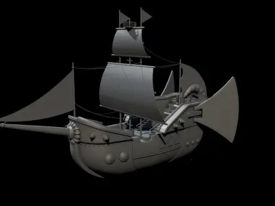 Ship Warcraft 3D print model