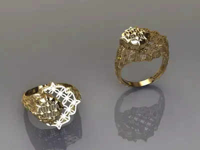tutorial ring 3D print model buy