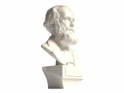 James Clerk Maxwell - 3D Printable FBX-STL-GLB-OBJ 3D print model