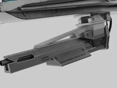 Combat Drone 001 3D model