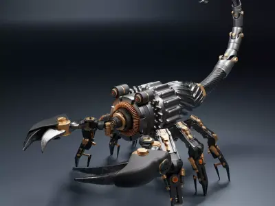 Scorpion Model 3D model purchase