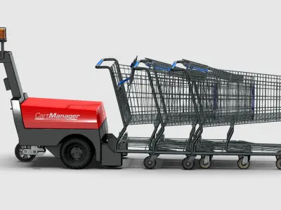 Cart Carrier Manager Collection 2022 3D 3D model