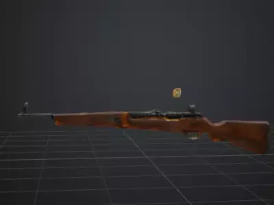 World War 2 weapon 3D model