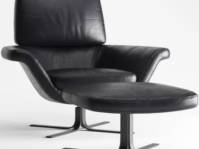 Blake Soft Armchair 3D model