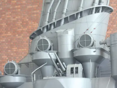 150cm SEARCHLIGHT  3D print model