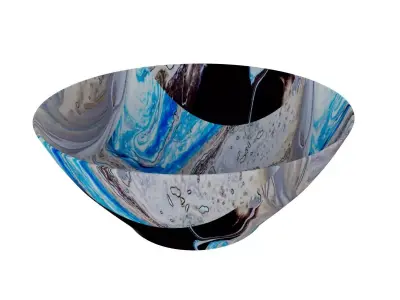 BOwl in verious pattren 3D model