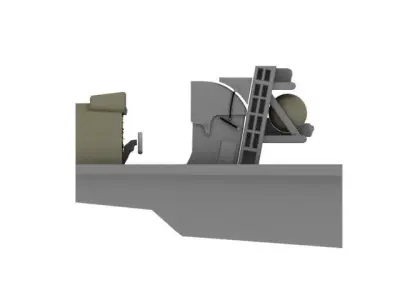 Cockpit 3D model