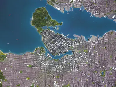 Vancouver 3D Model Pack purchase