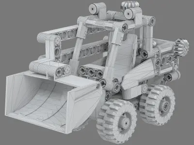 Lego Technic 42116 3D model