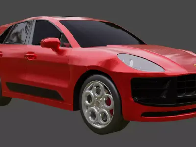 Porsche Macan GTS  3D model