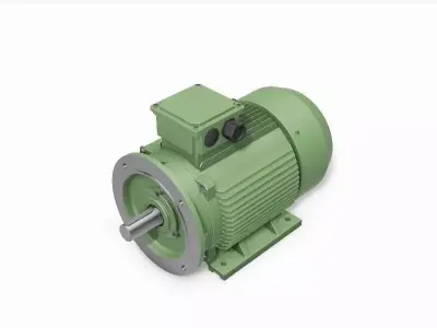 200L B35 Top IEC electric motor - 3D CAD model 3D model