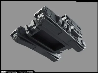 MK6-Missiles Launcher 3D Print 3D print model
