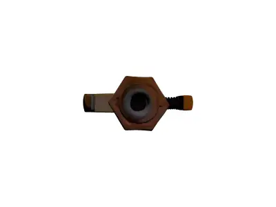 SciFi Industrial Adjustable Wrench 3D model