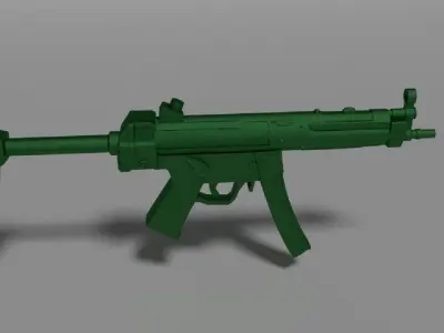 MP5 Weapon 3D model
