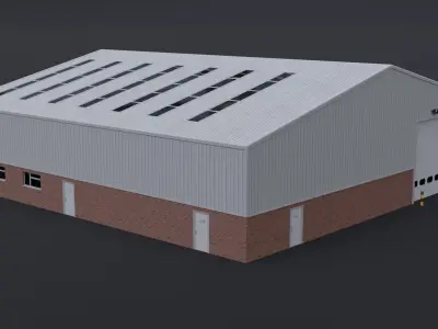 Warehouse 11 Free low-poly 3D model