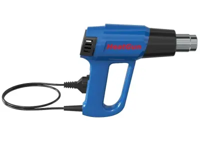 Heat Gun 3D model buy