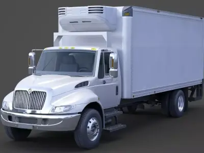 International DuraStar 2002 3D model
