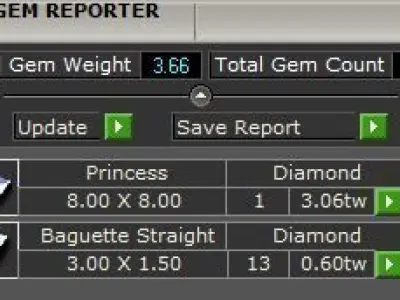 Princess Ring 3D print model 8