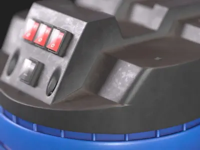 Vaccum Cleaner 3D model