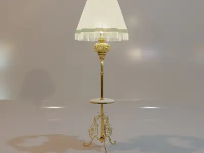 Antique lampshade 3D model