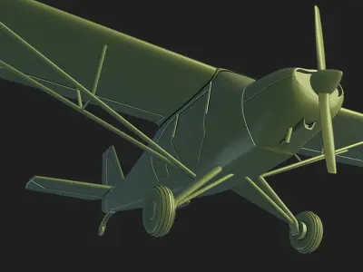 Aero Boero 115 ready to 3D printing 3D print model