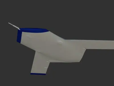 Boeing X-45A 3D print model
