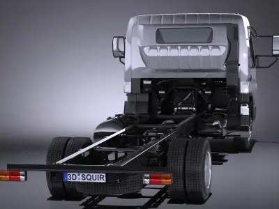 Mitsubishi FUSO Chassis 2016 3D model