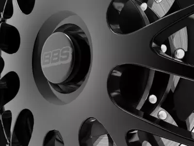 BBS rim 3D model