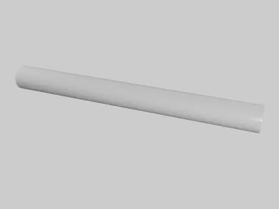Polypropylene pipes 3D model