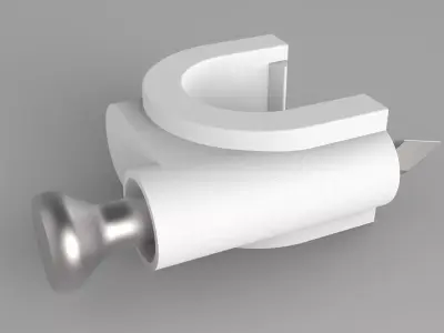 Staple wall bracket Free 3D model