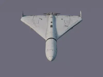 Kamikaze Military Drone Shahed 3D model