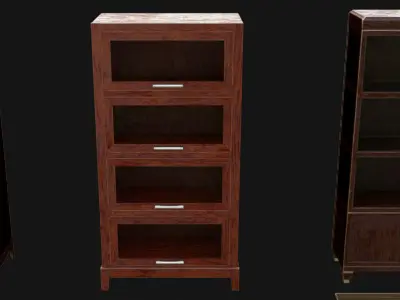 Furniture Pack 06 Low-poly 3D model