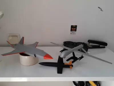 War Dog Drone - Aircraft Flash UAV  3D print model