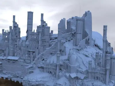 Fantasia City Complex 3D model