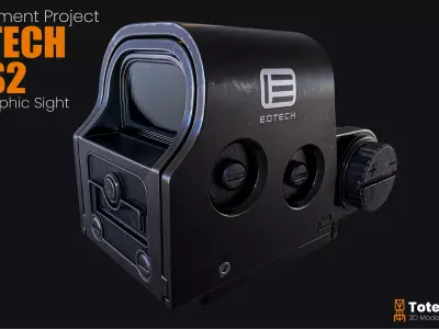 EOTECH XPS2 Holographic Sight 3D model