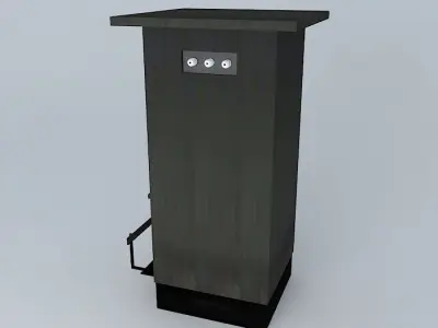 Electric Substation Free 3D model