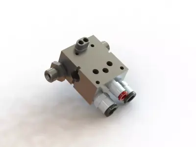 Manifold Graco 288218 3D model