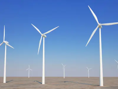 Wind Turbine Generator 3D model