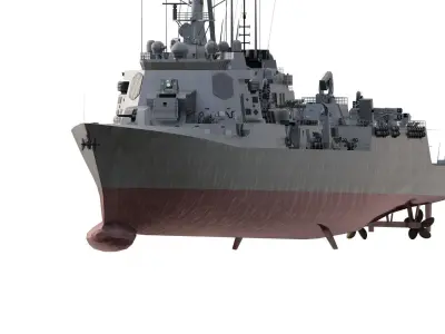 US NAVY DESTROYER 3D model