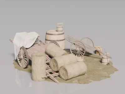 Carts  3D model
